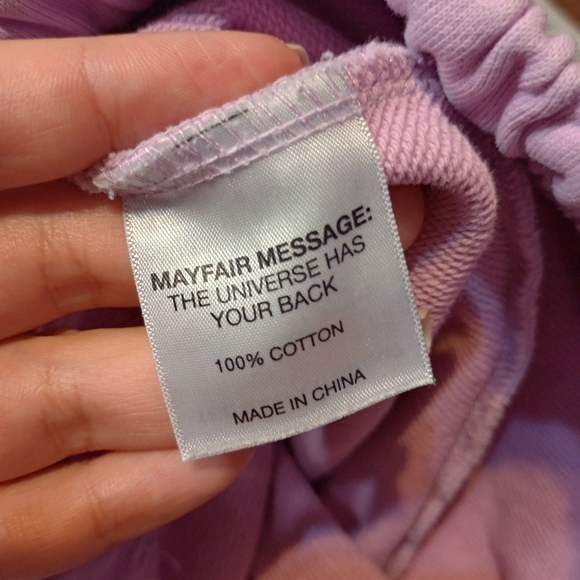 The Mayfair Group Universe Has Your Back Lilac Joggers - Picture 5 of 12